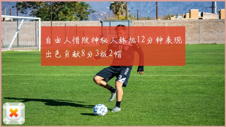 自由人惜败神秘人韩旭12分钟表现出色贡献8分3板2帽